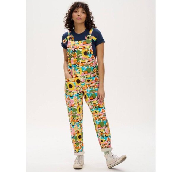 Lucy & Yak Pants - Rare NWT Lucy & Yak Original Dungaree Asahi Nagata Limited Edition UK22 US18